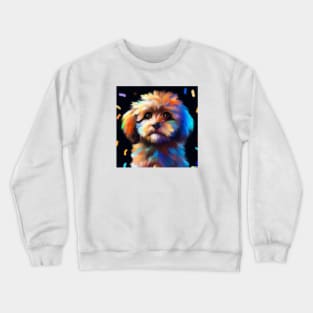 Cute Cavoodle Drawing Crewneck Sweatshirt